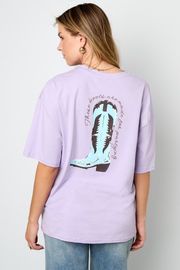 Achterkant t shirt