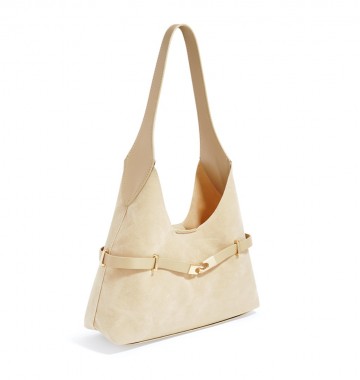Angel schoudertas khaki kleurig