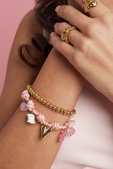 Armband hartje en vis   club spice