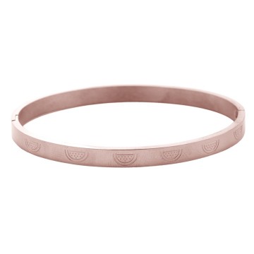 Bangle armband   watermeloen   rose kleurig