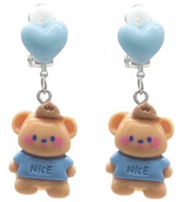 Beer oorbellen clip on