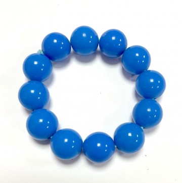 Blauwe armband
