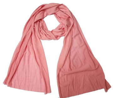 Effen sjaal   viscose   roze