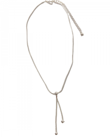 Elegante ketting   zilverkleurig