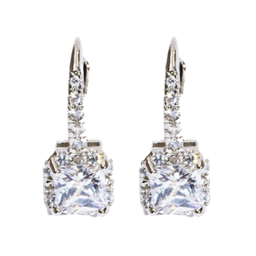 Elegante kristal oorbellen