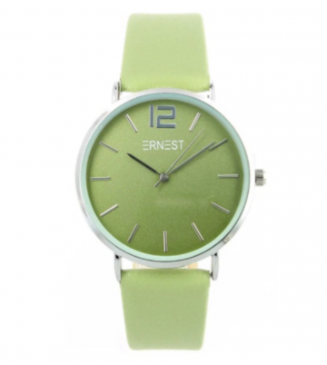 Ernest horloge   amandelgroen