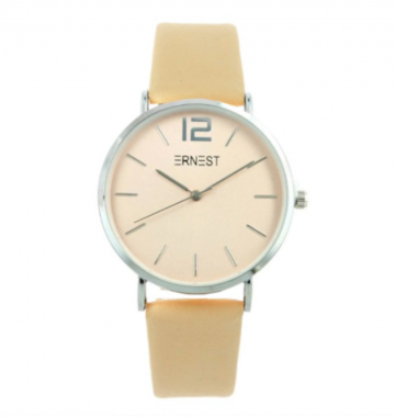 Ernest horloge   beige
