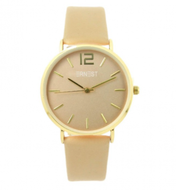 Ernest horloge   beige