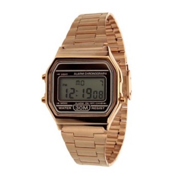 Ernest horloge   bruin   old skool