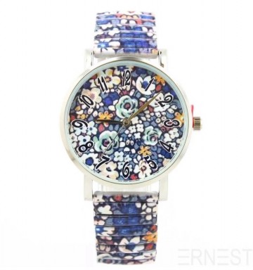 Ernest horloge   crazy flowers