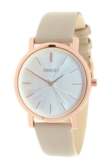 Ernest horloge beige rose