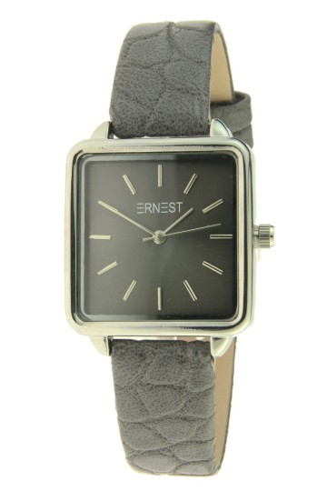Ernest horloge donkergrijs