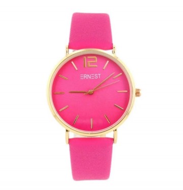Ernest horloge fuchsia