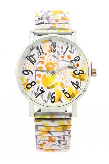 Ernest horloge gele fantasie