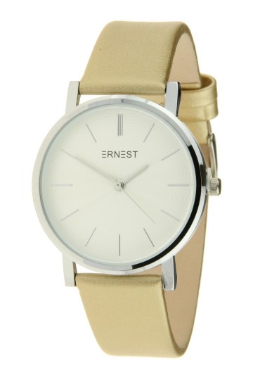 Ernest horloge goudkleurig