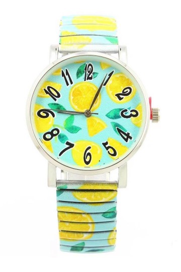 Ernest horloge met citroenen