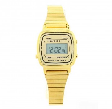Ernest horloge old skool mini goudkleurig