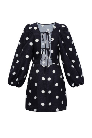 Fashion polkadot jurk gimme