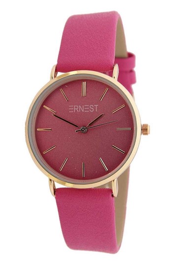 Fuchsia ernest horloge 0