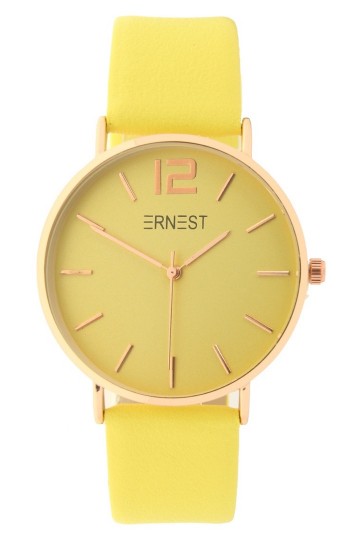 Geel horloge