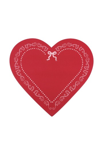 Gift fox of love hartjes kettingen