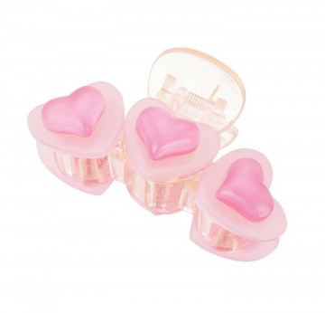 Haarclip hearts trio