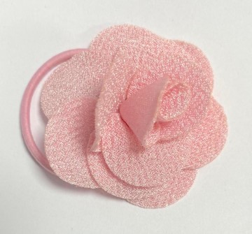 Haarelastiek roos