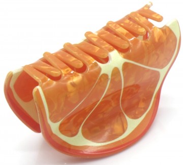 Hair claw orange