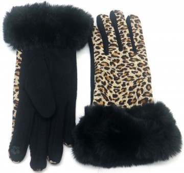 Handschoenen fake fur