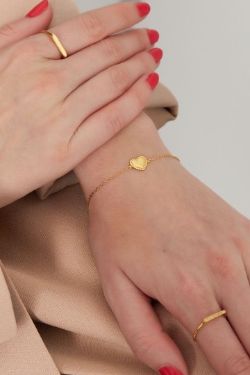 Hartjes armband 925 sterling zilver
