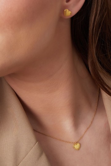 Hartjes ketting 925 sterling zilver