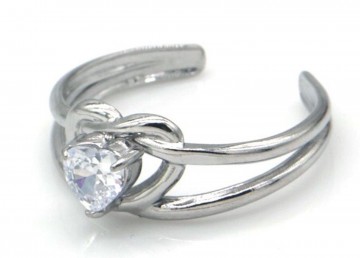 Hartjes ring   verstelbaar