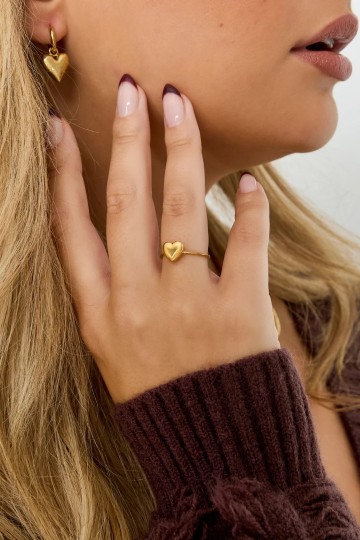 Hartjes ring op model