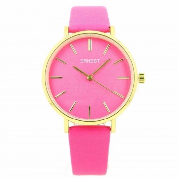 Horloge fuchsia
