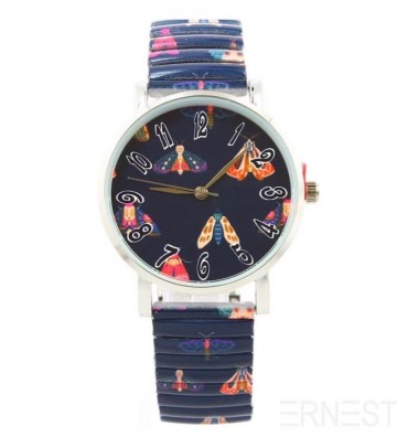 Horloge met vlinders