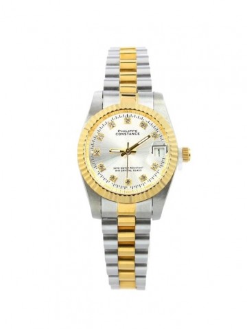 Horloge mini serrated   bi color