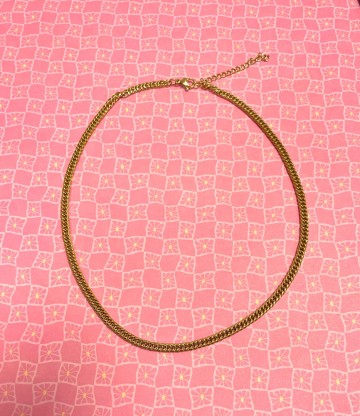 Basic ketting goudkleurig