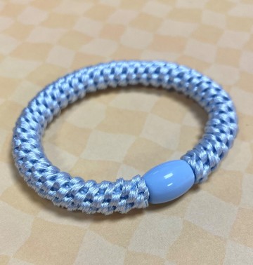 Hairtie lichtblauw, fashion haaraccessoire