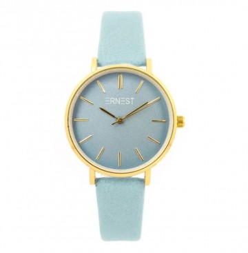 Jeansblauw horloge ernest