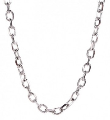 Ketting   stainless steel   zilverkleurig