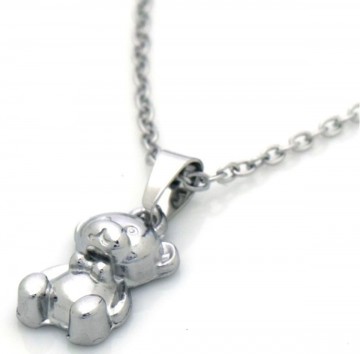 Ketting met beertjes hanger