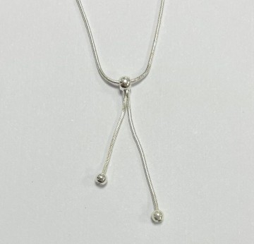 Ketting met ronde hangertjes