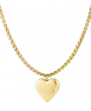 Ketting met statement hartje