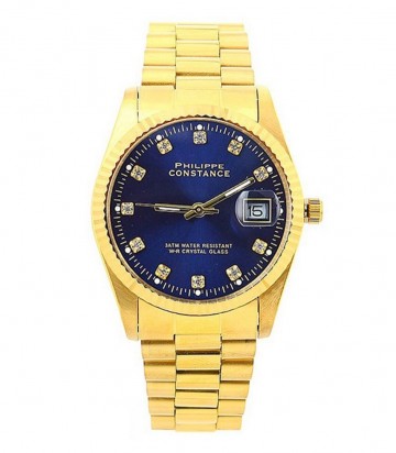 Large serrated   philippe constance horloge