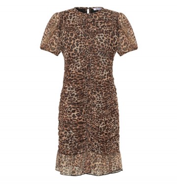 Luipaard print jurkje 0
