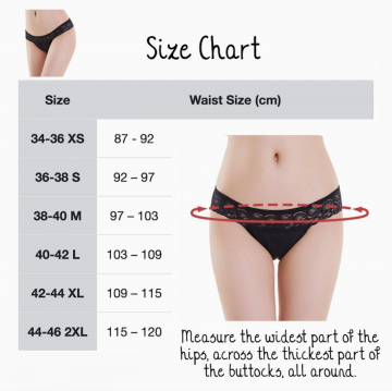 Maattabel menstruatie string