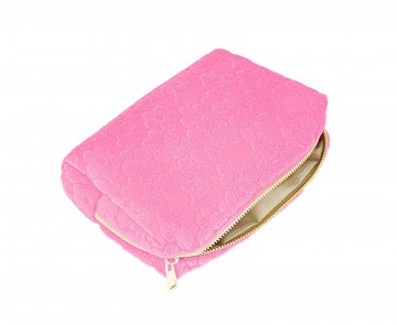 Make up tasje met bloemenprint