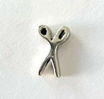 Memory locket charm schaar