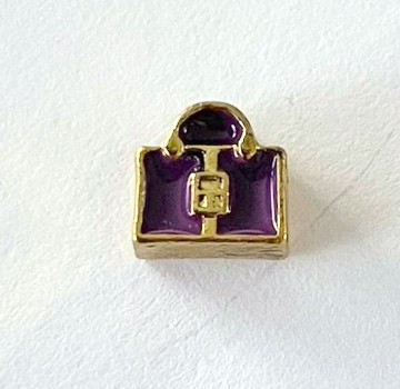 Memory locket charm tasje