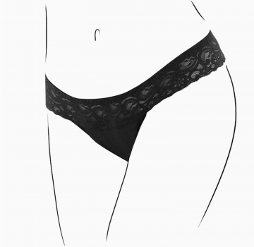 Menstruatie ondergoed op model